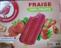 Mängden socker i Fraise 100% fruits