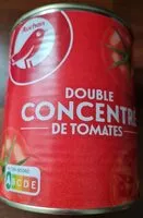 Mängden socker i Double concentré de tomates.
