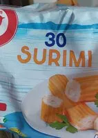 Mängden socker i 30 Surimi