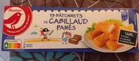 Mängden socker i 15 Bâtonnets de cabillaud panés