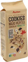 Mängden socker i Les gourmands - Cookies maxi pépites de chocolat noisettes
