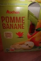 Mängden socker i Pomme Banane allégée en sucres**30% de sucres en moins qu'une compote classique