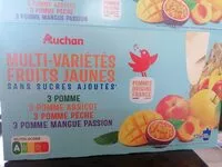 Mängden socker i Multi variétés Fruits jaunes