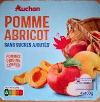 Mängden socker i Pomme abricot sans sucres ajoutés**Contient des sucres naturellement présents.