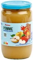 Mängden socker i Pomme sans sucres ajoutés**Conformément à la réglementation des purées, contient des sucres naturellement présents dans les fruits.