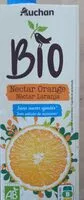 Mängden socker i Nectar d'orange bio sans sucres ajoutés