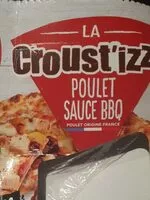 Mängden socker i CROUSTI'ZZA POULET SAUCE BBQPâte épaisse & moelleuse