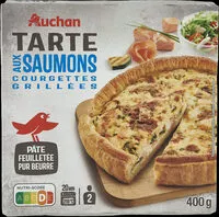 Mängden socker i TARTE AUX SAUMONS, courgettes grillées