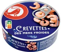Mängden socker i Crevettes nordiques mises en boîte fraîches