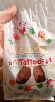 Mängden socker i Les papillotes lait TATTOO