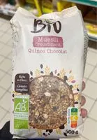 Mängden socker i Muesli croustillant quinoa chocolat