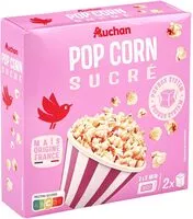 Mängden socker i POP Corn SUCRE