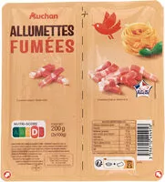 Mängden socker i Allumettes fumées