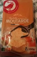 Mängden socker i Raclette aux graines de moutarde