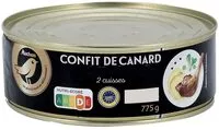 Mängden socker i confit de canard origine France 2 cuisses