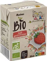 Mängden socker i Lait fraise bio