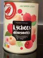 Mängden socker i Lychees dénoyautés au sirop léger