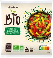 Mängden socker i Trio de poivrons bio issus de l'agriculture biologique