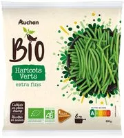 Mängden socker i Haricots verts extra-fins bio