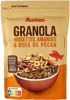 Mängden socker i Granola Noisettes Amandes Pécan