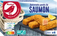 Mängden socker i Bâtonnets panés de saumon