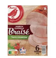 Mängden socker i Jambon Supérieur Sans Couenne Braisé