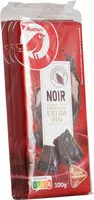 Mängden socker i Auchan chocolat noir