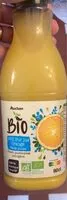 Mängden socker i BIO 100% pur jus Orange sans pulpe Flash pasteurisé, réfrigéré