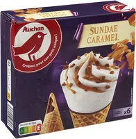 Mängden socker i Sundae caramel