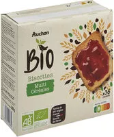 Mängden socker i Biscottes multicéréales 300g BIO