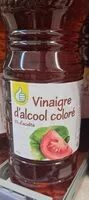 Mängden socker i Vinaigre d'alcool coloré 6% d'acidité
