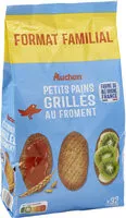 Mängden socker i Petits Pains Grillés Froment sachet familial 400g