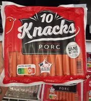 Mängden socker i Knack Conservation sans nitritegrâce aux extraits végétaux et antioxydants