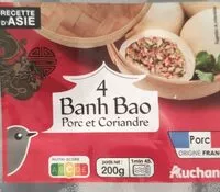 Mängden socker i 4 Banh Bao au porc et à la coriandre