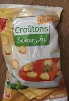 Mängden socker i Croûtons saveur ail