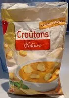 Mängden socker i Croûtons nature spécial potage