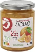 Mängden socker i 3 agrumes 65% de fruits