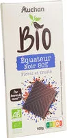 Mängden socker i Chocolat noir 80% bio equateur