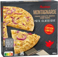 Mängden socker i Pizza MontagnardeFromage à raclette, munster, crème fraîche