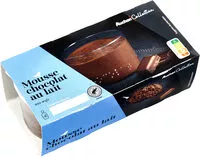 Mängden socker i Mousse gourmande au chocolat au lait aux oeufs