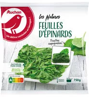 Mängden socker i Feuilles d'epinards