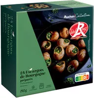 Mängden socker i 24 Escargots de Bourgogne préparés à la Bourguignonne, cuisinés en France**Origine des chairs d'escargots: voir sur le côté de l'emballage