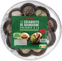 Mängden socker i 12 Escargots de Bourgogne préparés à la Bourguignonne, belle grosseur