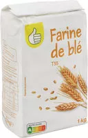 Mängden socker i Farine de blé Type 55