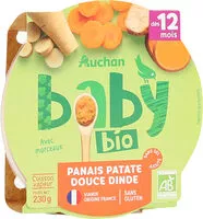 Mängden socker i Panais Patate Douce et dinde