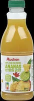 Mängden socker i 100% pur jus presse ananas citron vert