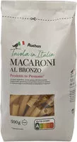 Mängden socker i Spaghetti Macaroni Penne rigate Torsades Fusilli Farfalle Mezze maniche Al Bronzo