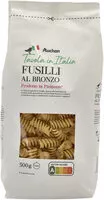 Mängden socker i Spaghetti Macaroni Penne rigate Torsades Fusilli Farfalle Mezze maniche Al Bronzo