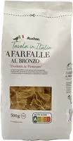 Mängden socker i Spaghetti Macaroni Penne rigate Torsades Fusilli Farfalle Mezze maniche Al Bronzo