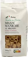 Mängden socker i Spaghetti Macaroni Penne rigate Torsades Fusilli Farfalle Mezze maniche Al Bronzo
